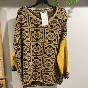 NWT Zara oversized Sweater
